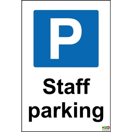 Staff Parking Sign