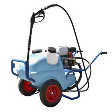 90 Litre Wheelbarrow Tank Pressure Washer Unit &minus; 13L/min