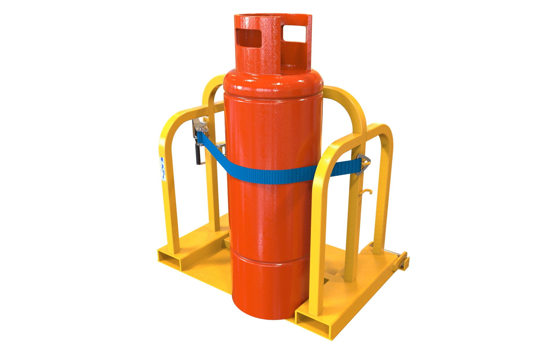 Forklift Gas Bottle Handler