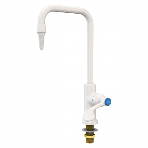 Single Rigid Cold Water Lab Tap, Wrist Blade Handle