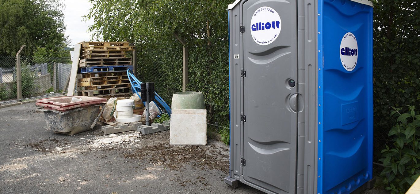 Single Flushing Portable Toilet