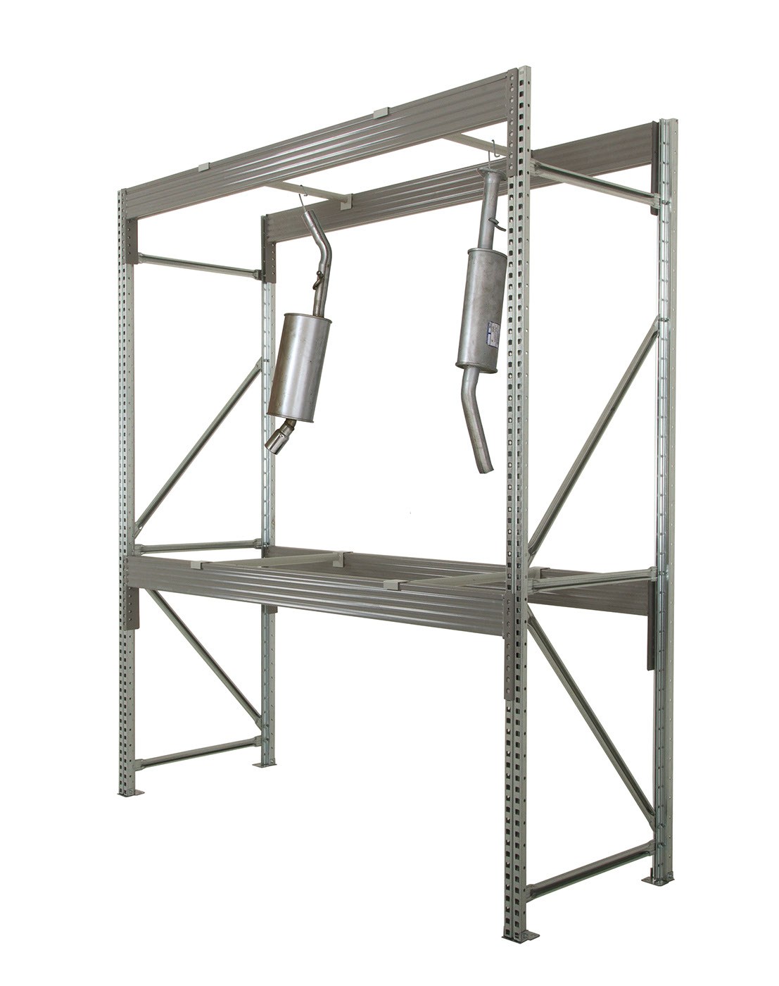 Midispan Galvanised Automotive Hanging Racking