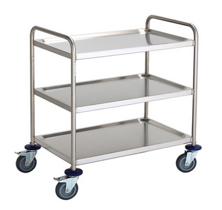 3 Tier Stainless Steel General Purpose Trolley