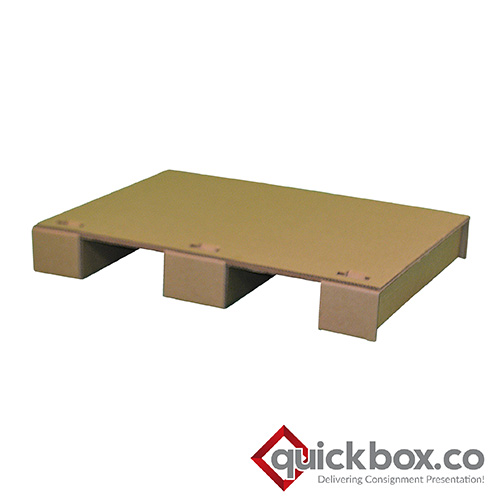 QuickPal &minus; Lightweight Cardboard Pallet 800 x 600 x 115