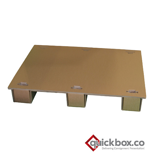 QuickPal &minus; Lightweight Cardboard Pallet 1200 x 800 x 115