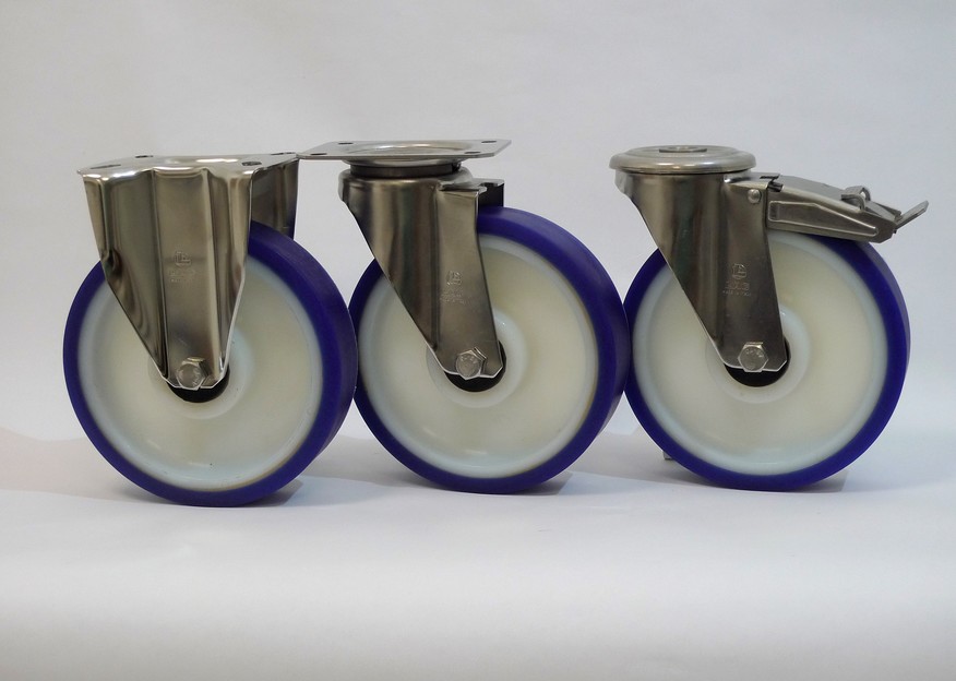 Medium Duty Stainless Steel Castors