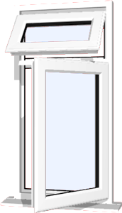 White UPVC Windows