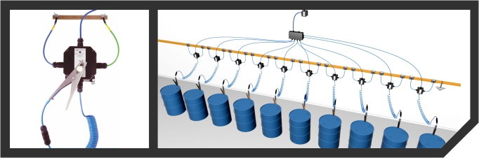  Self-Testing Externally Powered Earthing Clamp