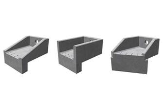 Rectangular Sewers for Adoption (RSFA) Concrete Headwalls