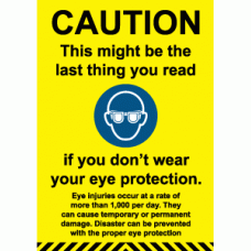 Eye Protection Signs