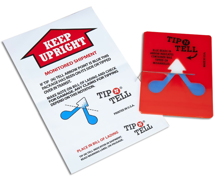 Tip N Tell Labels | Inc Shipping Stickers | Tip N Tell Indicators