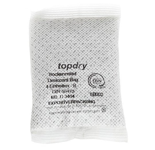 Desiccant Bags TopDry &reg; w/protective casing (various)