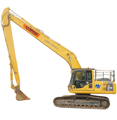 SR15 Long Reach Digger Hire