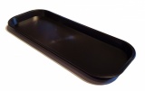 KB6 Black Plastic Catering Tray