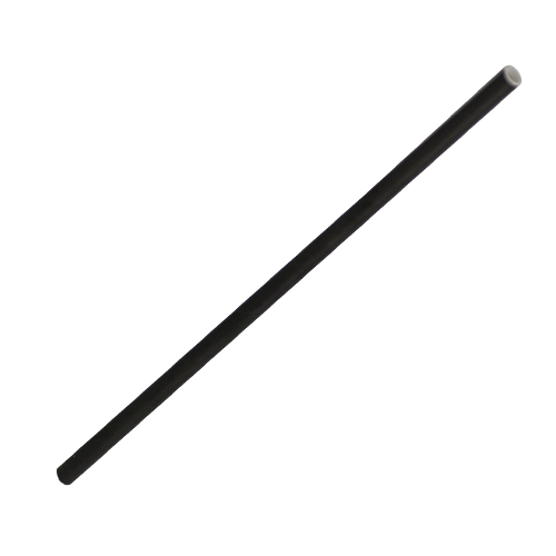 Biodegradable Black Paper Straw 20cm (8")