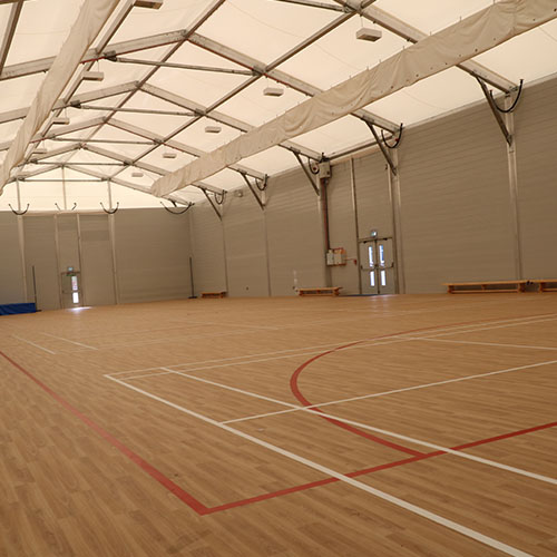 Temporary Sports Buildings