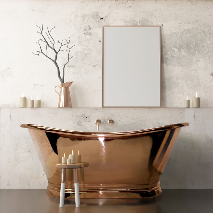 Copper Boat Bath