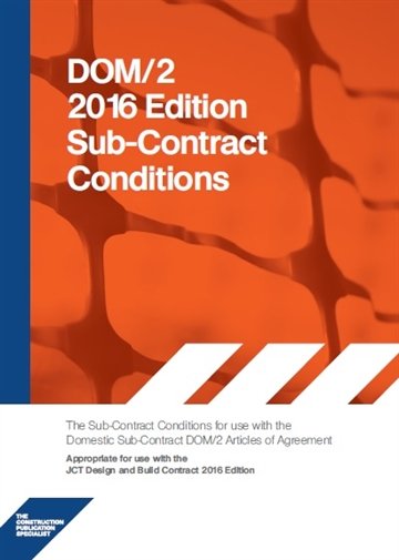 2018 DOM2C Domestic Subcontract &minus; Conditions