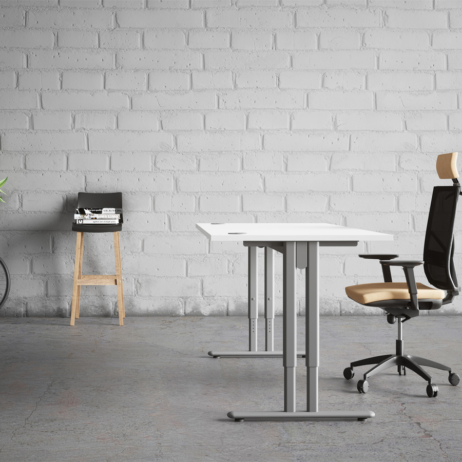 Ebbinal Desk Range &minus; Corner Desk &minus; Height Adjustable Legs