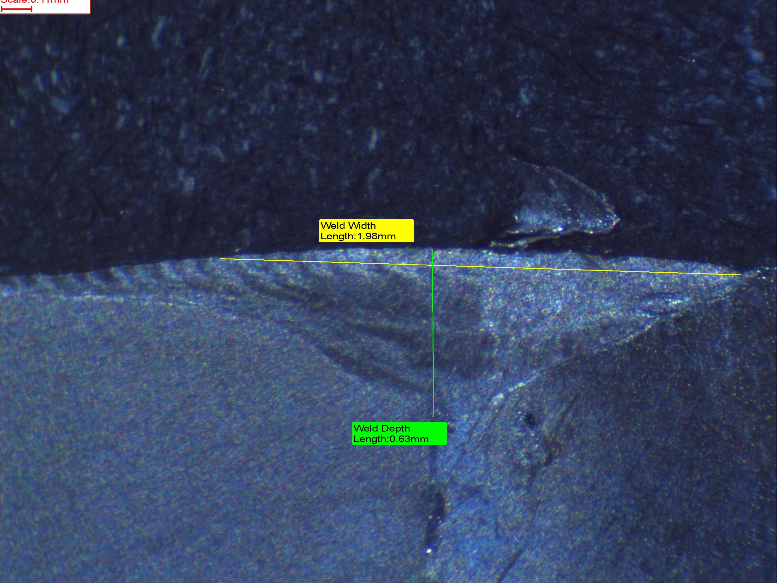 Testing & Weld Analysis