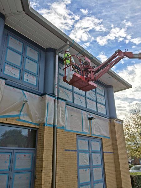 Window Spraying