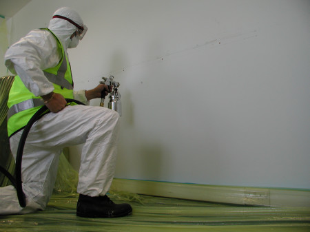 Wall Spraying