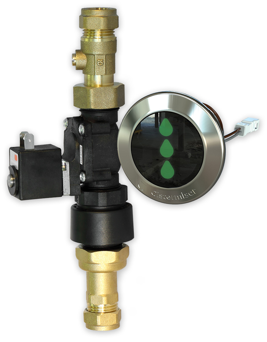 Direct Flush Valve with Infrared Sensor