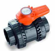 FIP 2 Way Ball Valve PVC