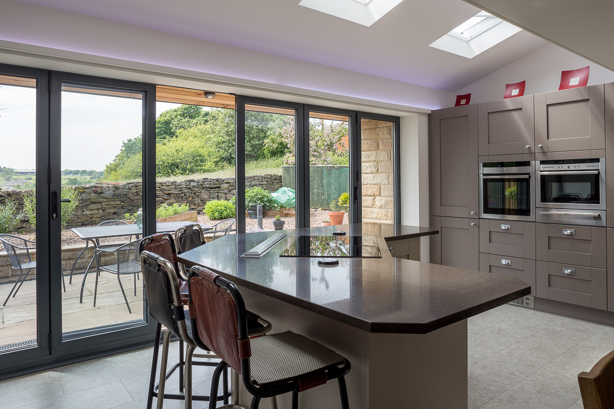 Aluminium Bi-Folding Doors