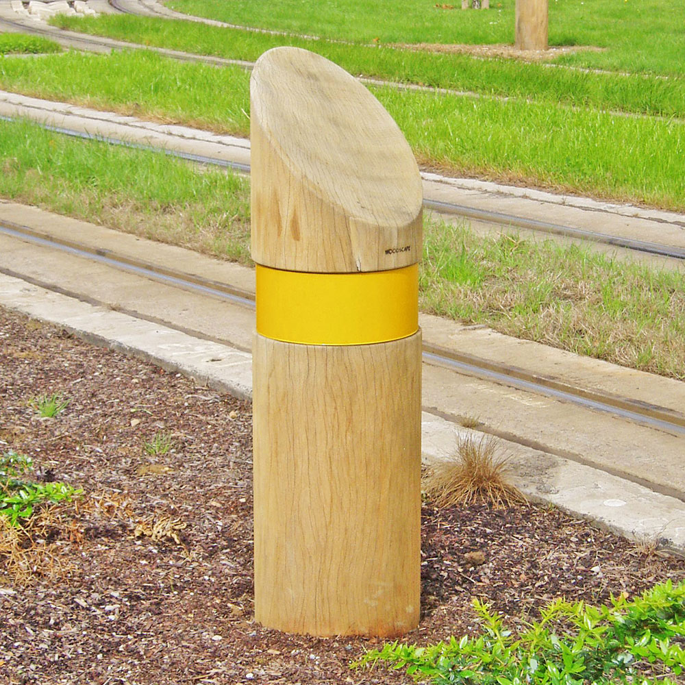 Fixed Hardwood Timber Bollards