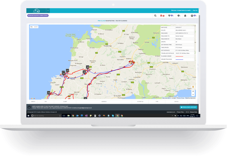 Route Optimisation & Logistics