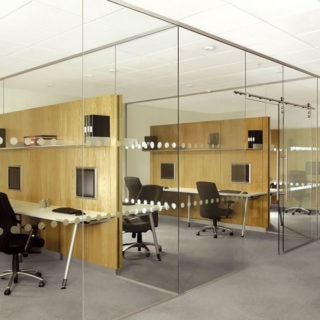 Glass Walls in Office