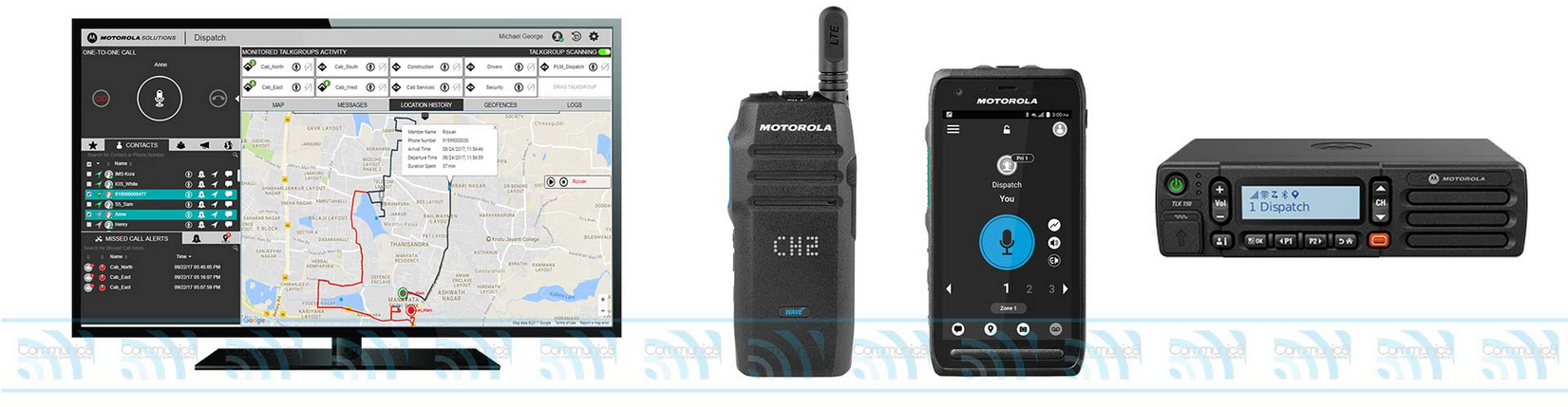 Motorola WAVE PTX Radio Hire & Sales