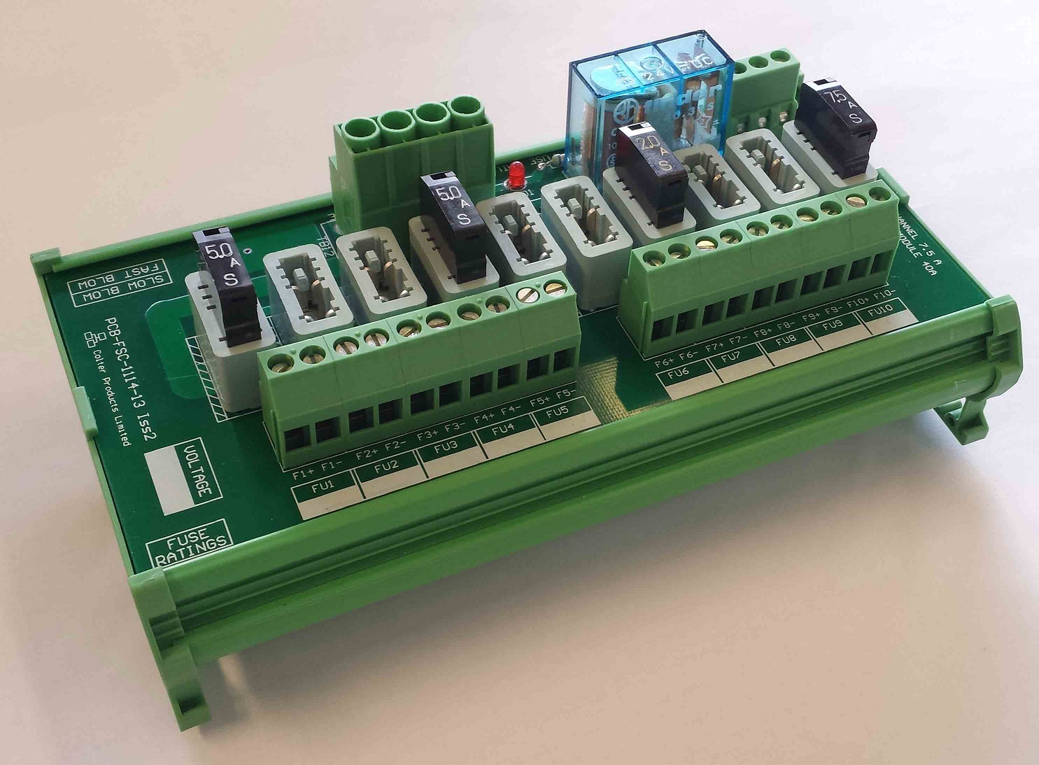 10 Channel Fuse Blown Indicating Module