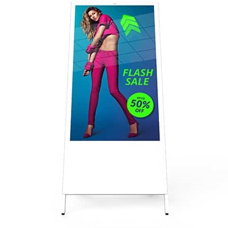 Battery Powered Indoor & Outdoor Digital A-Board