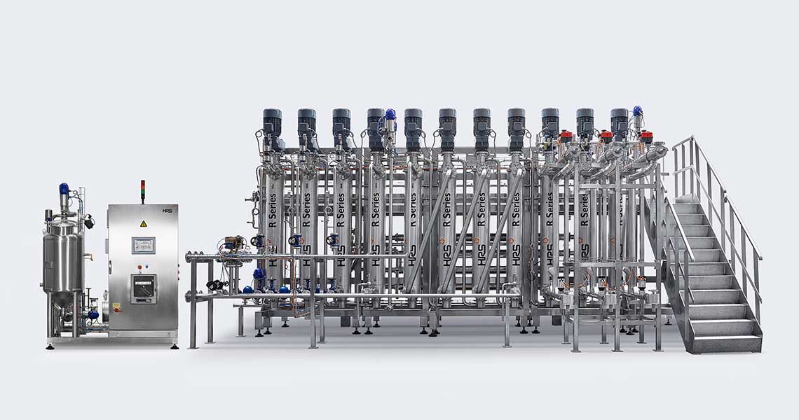 Rotating Scraped Surface Heat Exchangers &minus; HRS R Series