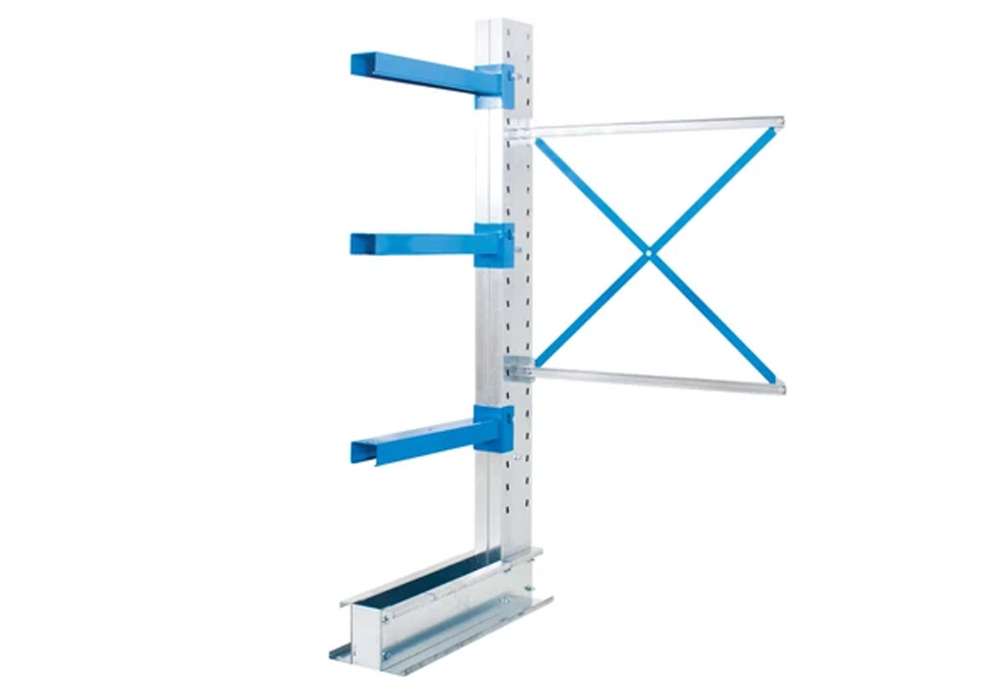 Cantilever Warehouse Racking - Single Sided - Extension Bay