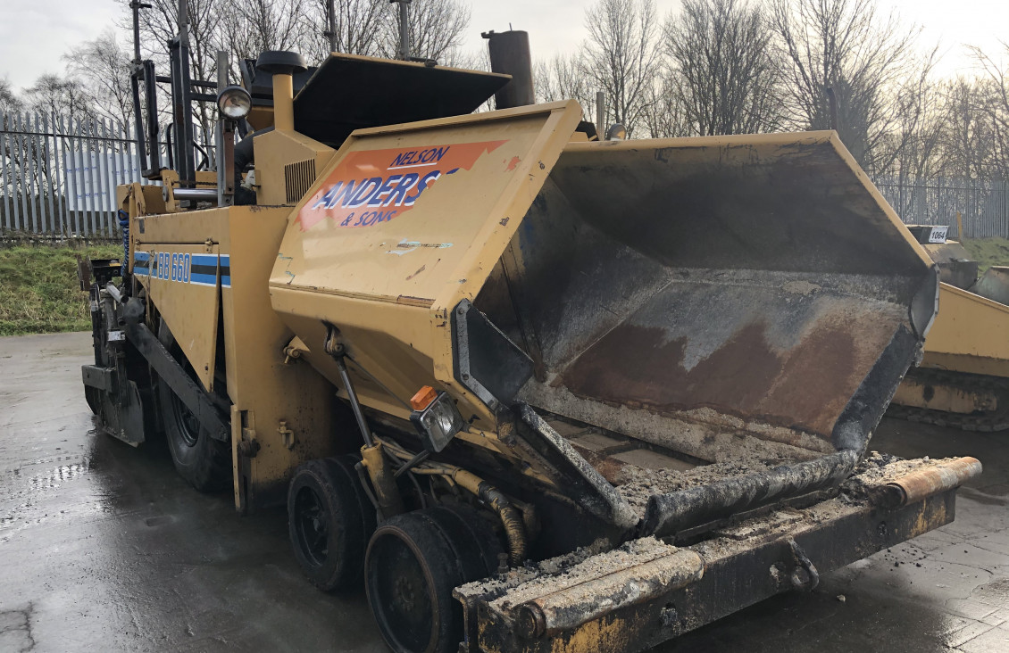 Bitelli BB660 asphalt tarmac paver