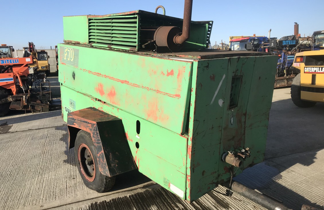 Sullair R70 diesel compressor 285 cfm