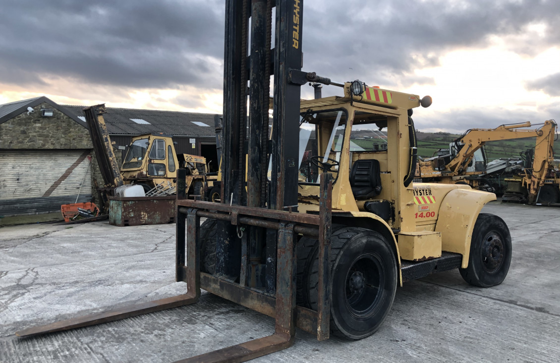 Hyster H280E 14 ton diesel forklift