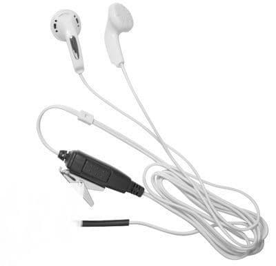 Earphone MP3 style, Icom 2 pin