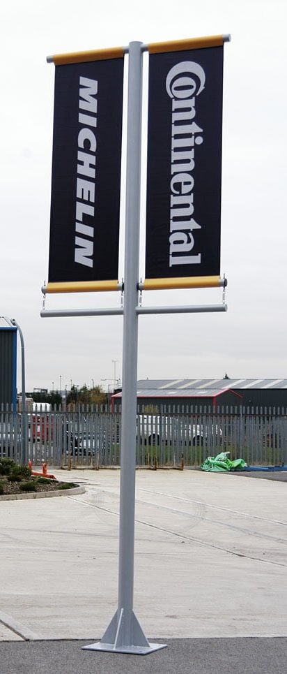 Heavy Duty Banner Mast