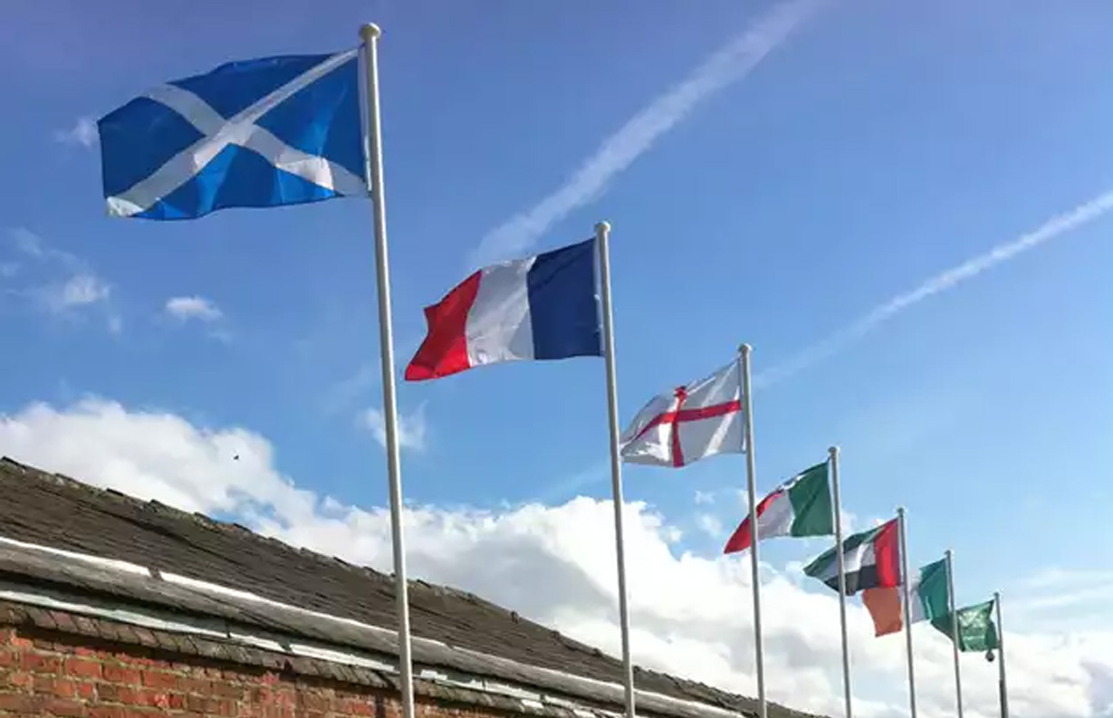 Wall Mounted Flagpoles