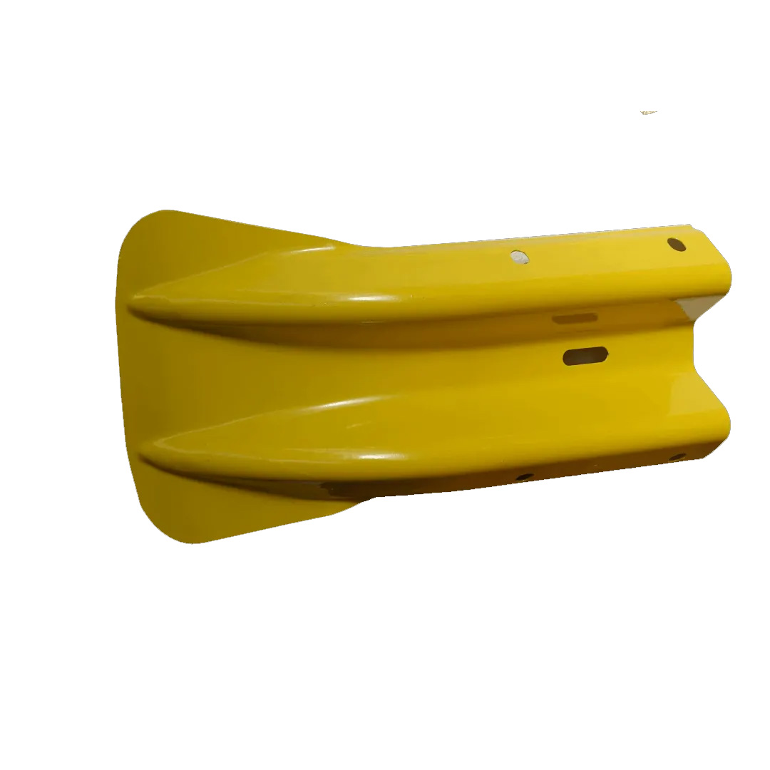 Fishtail Ends &minus; Steel &minus; Powder Coated Yellow