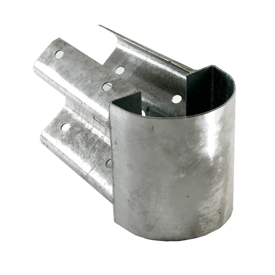 Bullnose Ends &minus; Steel Double Sided Terminal