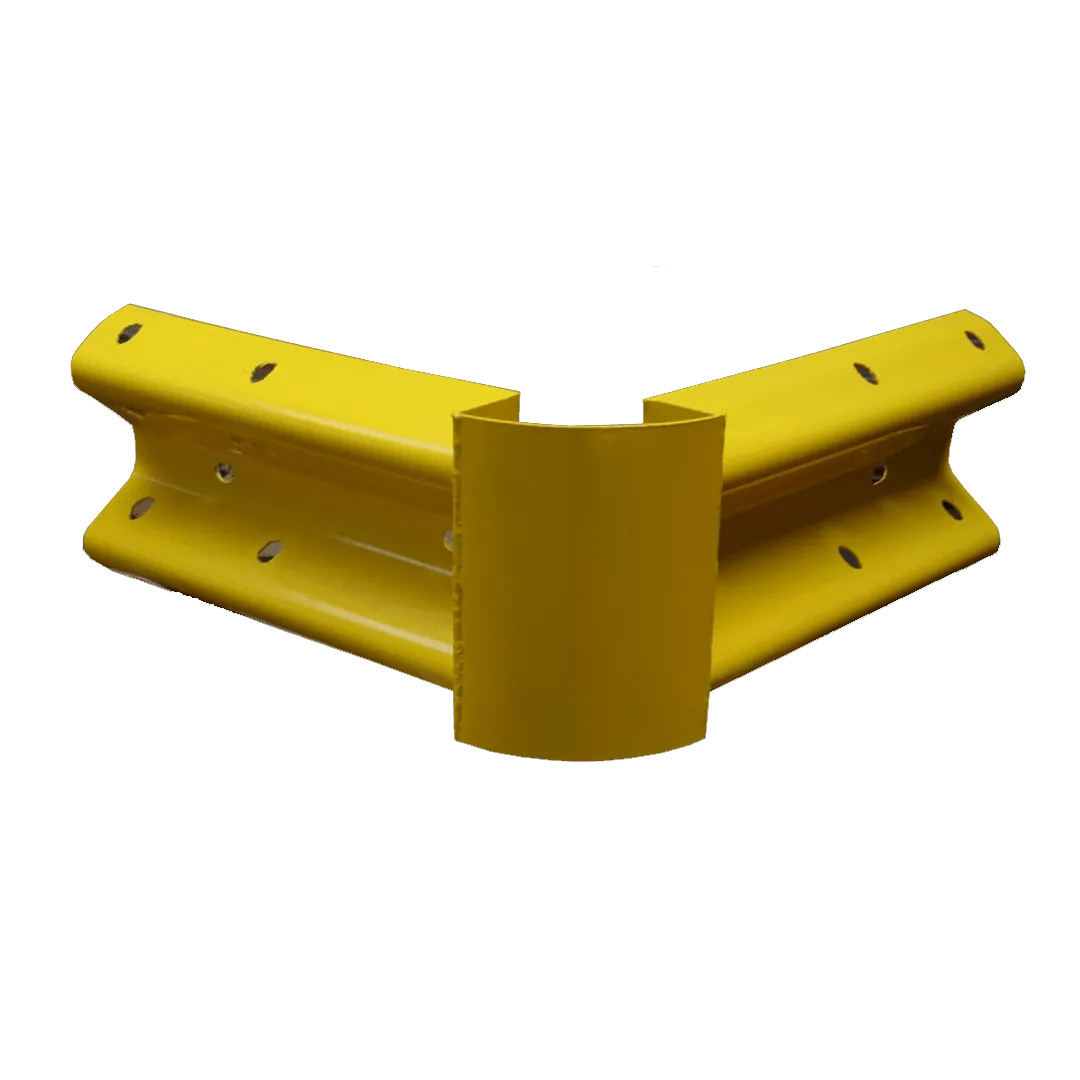 Flexible 90 degree Corners &minus; External &minus; Powder Coated Yellow