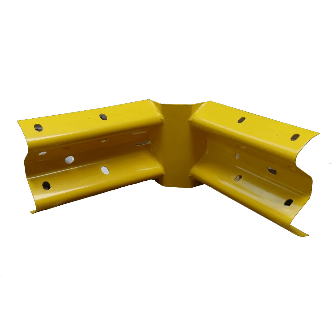 Flexible 90 degree Corners &minus; Internal &minus; Powder Coated Yellow