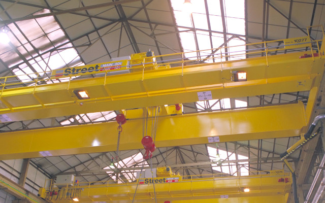 Overhead Crane Relocation