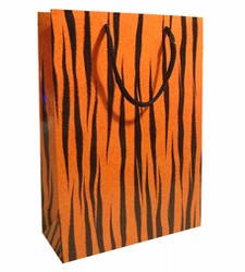 Animal Print Laminated Paper Bags-Size 25x34x10cm