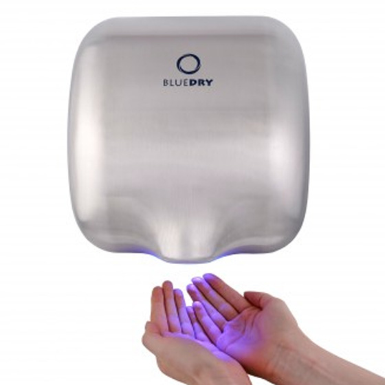 Blue Dry Hand Dryer 1800W